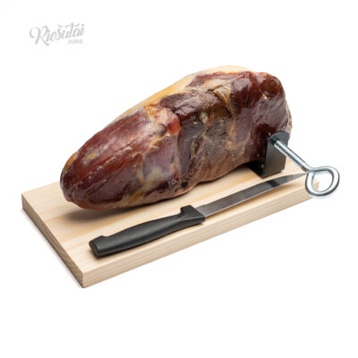 „LA TAPERIA“ vytintas mini kiaulienos kumpis „Jamon Reserva“ su peiliu ir lentele, 950 g
