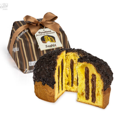 Panettone su šokolado kremu „ZAGHIS“, 800 g