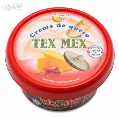 „SPANISH CHEESE“ kreminis sūris „Tex Mex“, 125 g