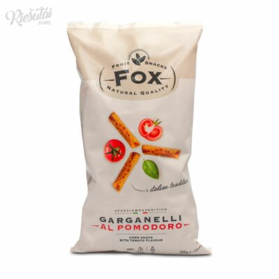 „FOX“ kukurūzų suktukai su pomidorais, 300 g