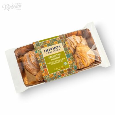 „DIFORTI“ sausainiai rageliai su pistacijų kremo įdaru, 150 g