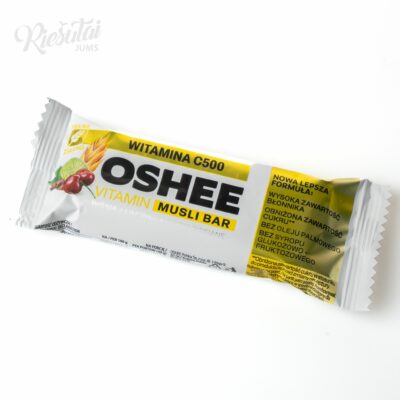 Javainis „OSHEE“ su vyšniomis ir laimu, padengtas šokoladu, 40 g