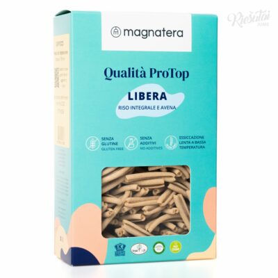 „MAGNATERA“ rudųjų ryžių  ir avižų makaronai, 250 g