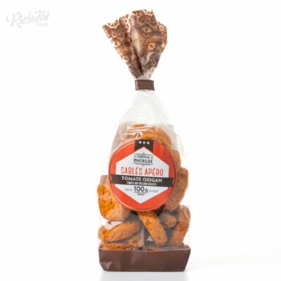 „MATHILDE“ sausainiai su pomidorais ir raudonėliu, 100 g