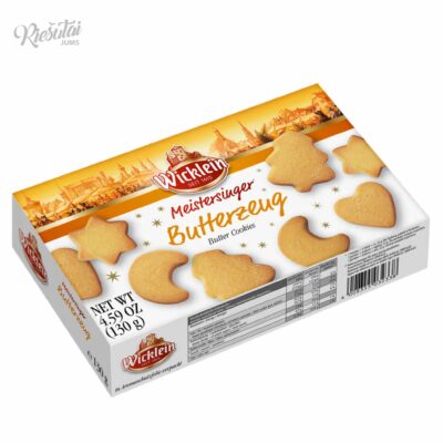 „Wicklein“ kalėdiniai sviestiniai sausainiai, 130 g
