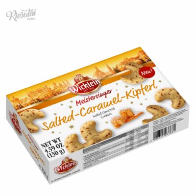 „Wicklein“ sviestiniai sausainiai su sūdyta karamele, 130 g