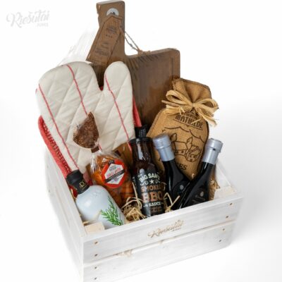 Rinkinys „Virtuvės maestro“ medinėje dėžutėje