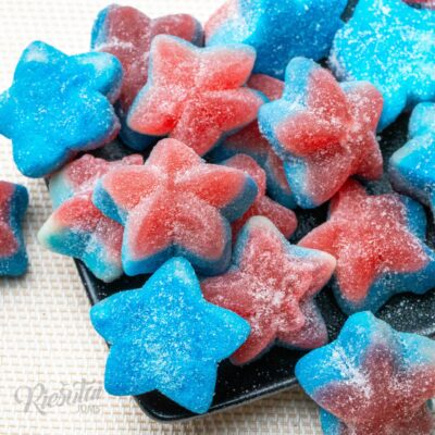 Guminukai „Cukruotos kramtomosios gumos skonio žvaigždelės“, 1 kg