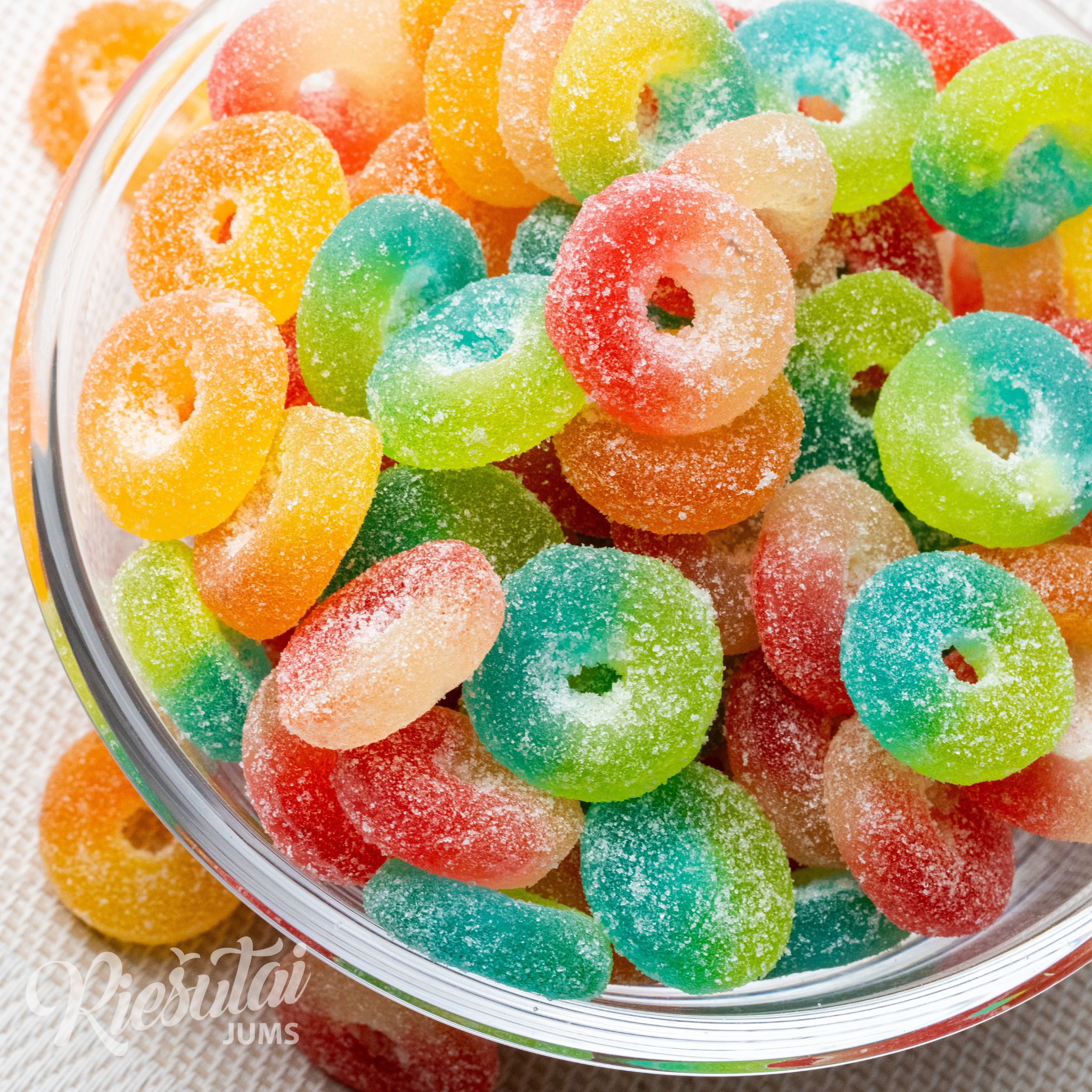 „Cukruoti vaisiniai žiedeliai“