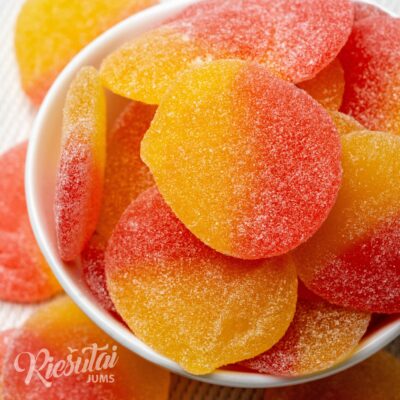 Guminukai „Cukruoti dideli persikai“, 1 kg