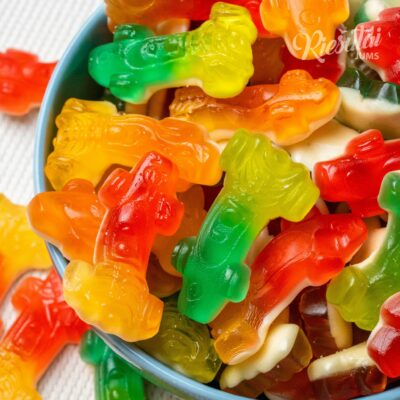 Guminukai „Vaisiniai lenktyniniai automobiliukai“, 1 kg