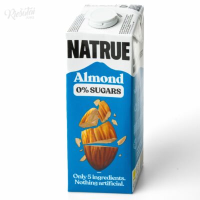 „NATRUE“ migdolų riešutų gėrimas be pridėtinio cukraus, 1 l