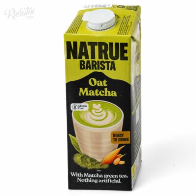 „NATRUE“ avižų gėrimas su mačia (matcha) „Barista“, 1 l