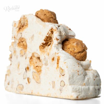 „QUARANTA“ minkštas nugos pyragas su amareto sausainiais, 165 g