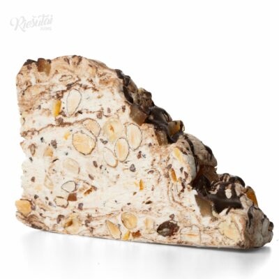 „QUARANTA“ minkštas nugos pyragas su cukruotomis apelsinų žievelėmis ir juoduoju šokoladu, 165 g